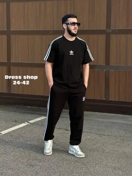 Костюм двойка из двухнитки — фото 7