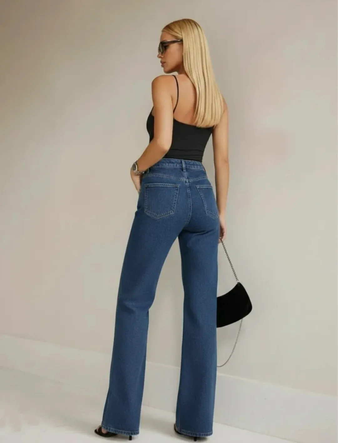Джинсы стрейч Хлопок/Стрейч тянутся — фото 12
