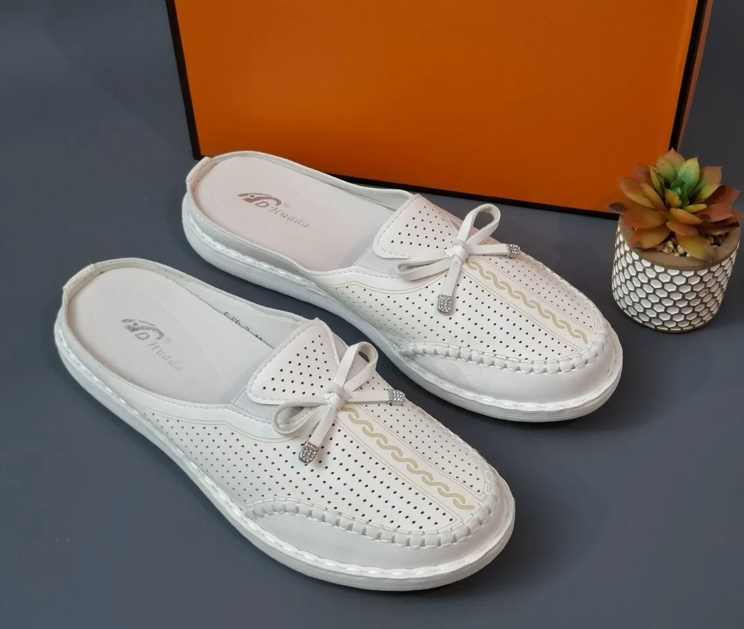 Сабо женские кожаные — фото 6