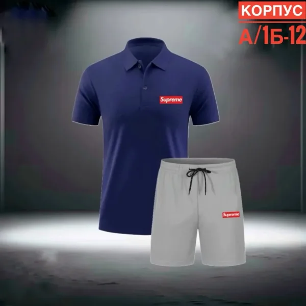 Костюм для мужчин из натурального хлопка — фото 3