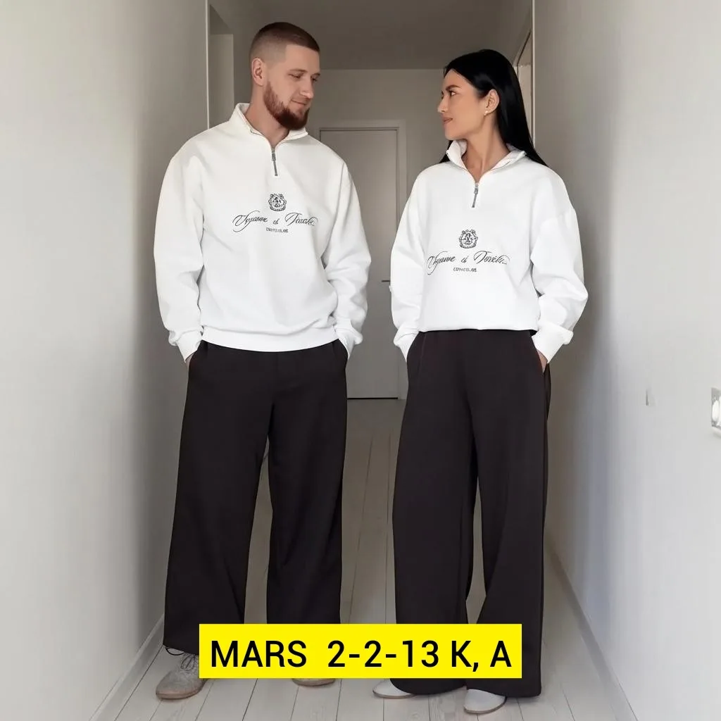 Парный костюм из турецкой двухнитки — фото 6