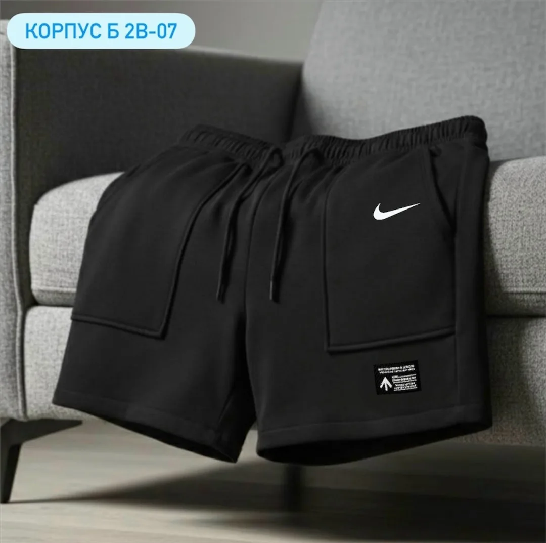 Мужские шорты из натурального хлопка — фото 8