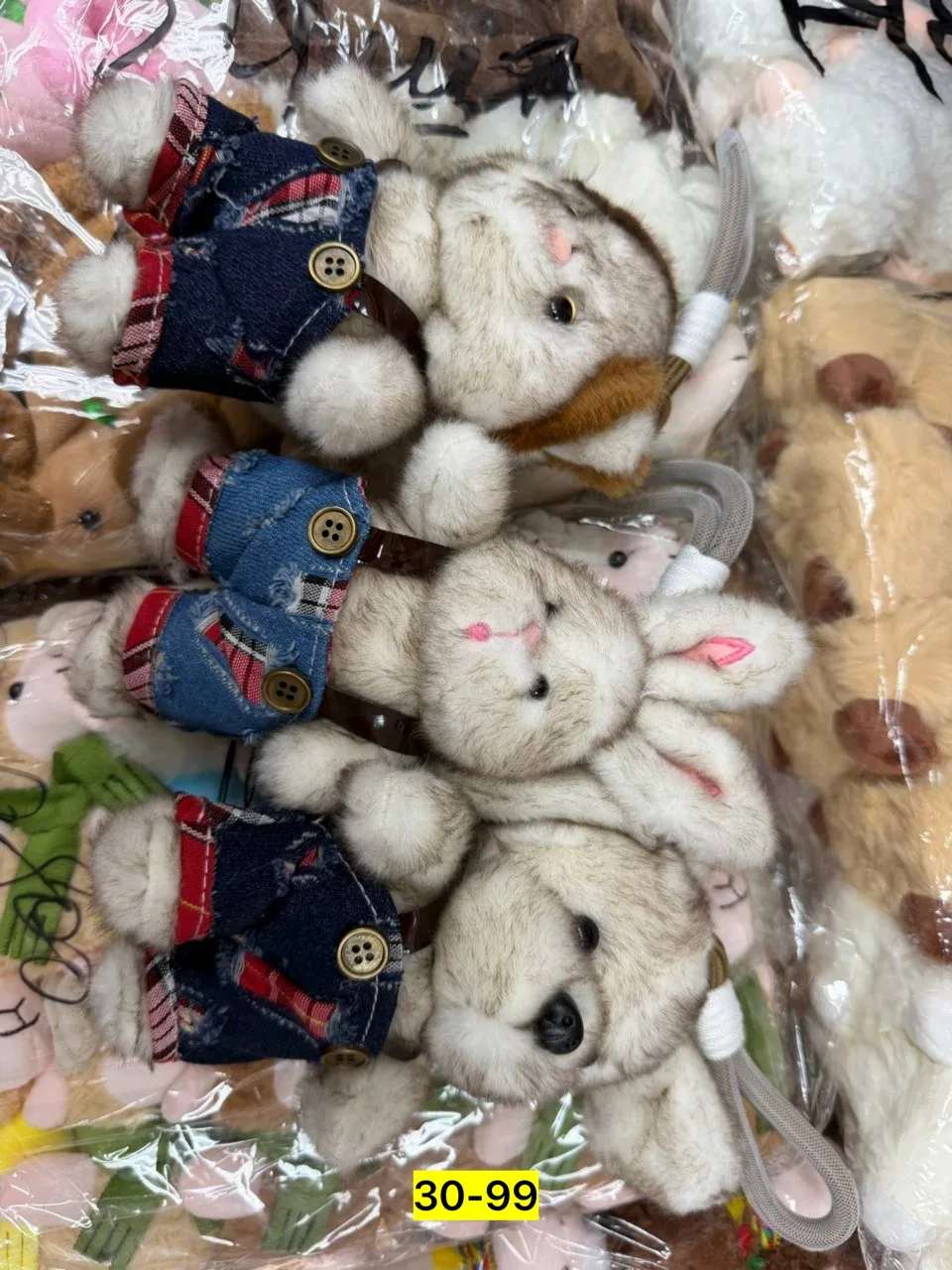 Мягкая плюшевая игрушка в виде кролика — фото 1