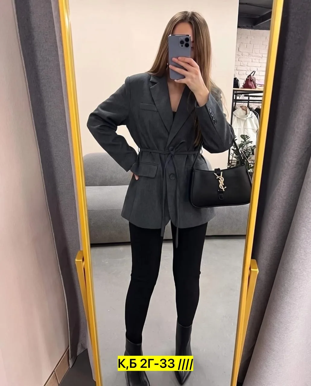 Пиджак из ткани — фото 6