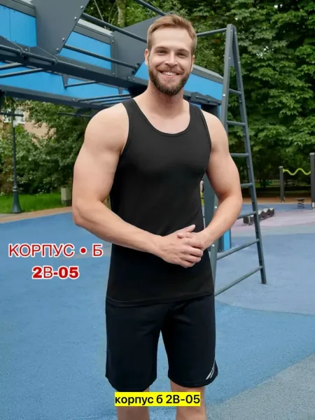 Майка для мужчин, хлопок — фото 1