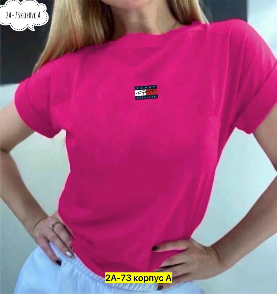Женская футболка из 100 хлопка — фото 7
