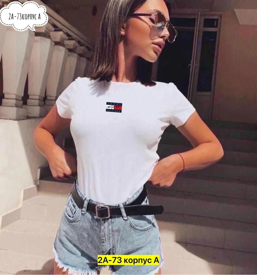 Женская футболка из 100 хлопка — фото 8