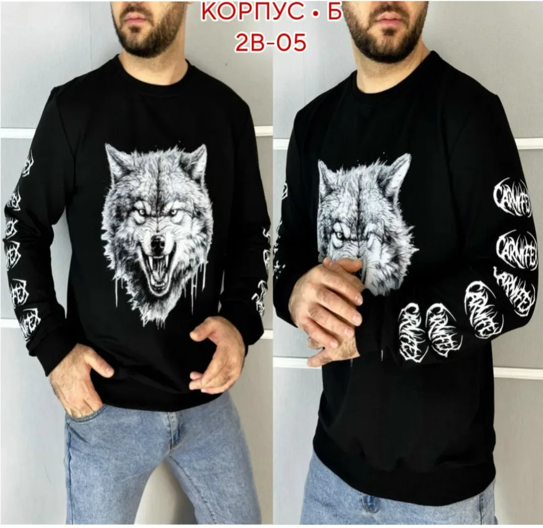 Футболка Кофта для мужчин, двухнитка — фото 2