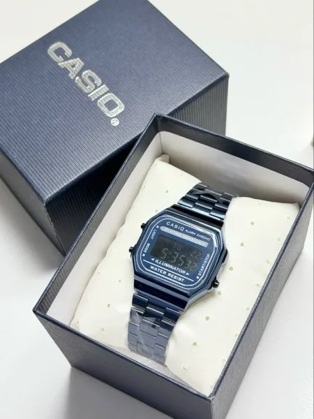 Часы CASIO из металла — фото 6