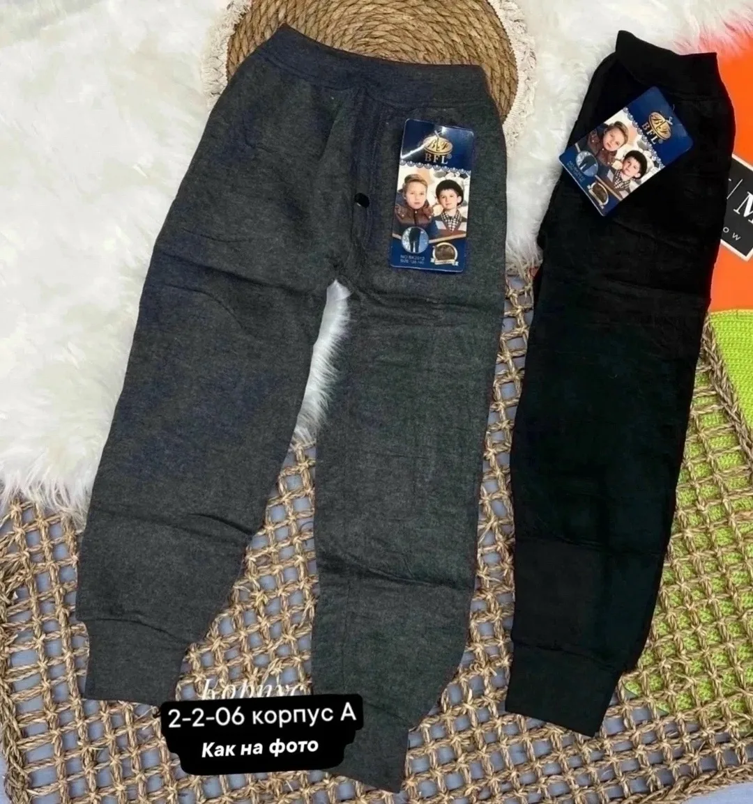 Брюки Подштанники для мальчиков, хлопок — фото 5