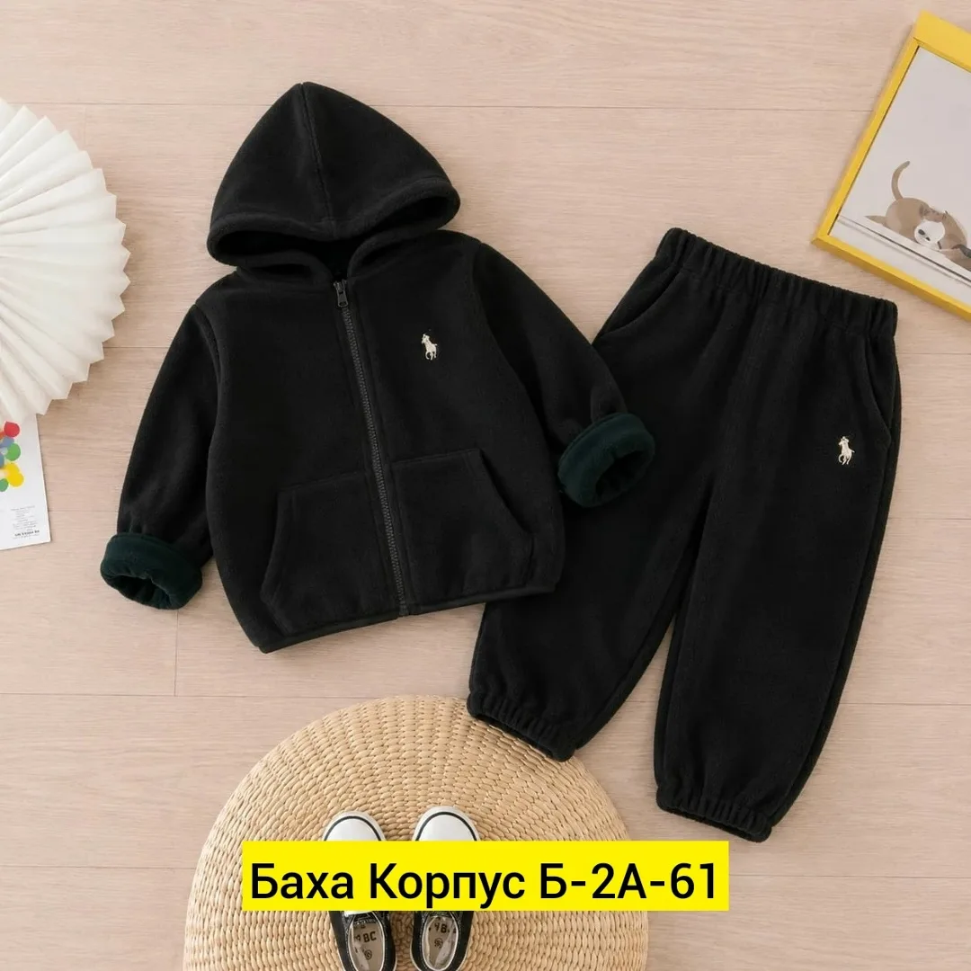 Двухсторонний флисовый костюм двойка — фото 5
