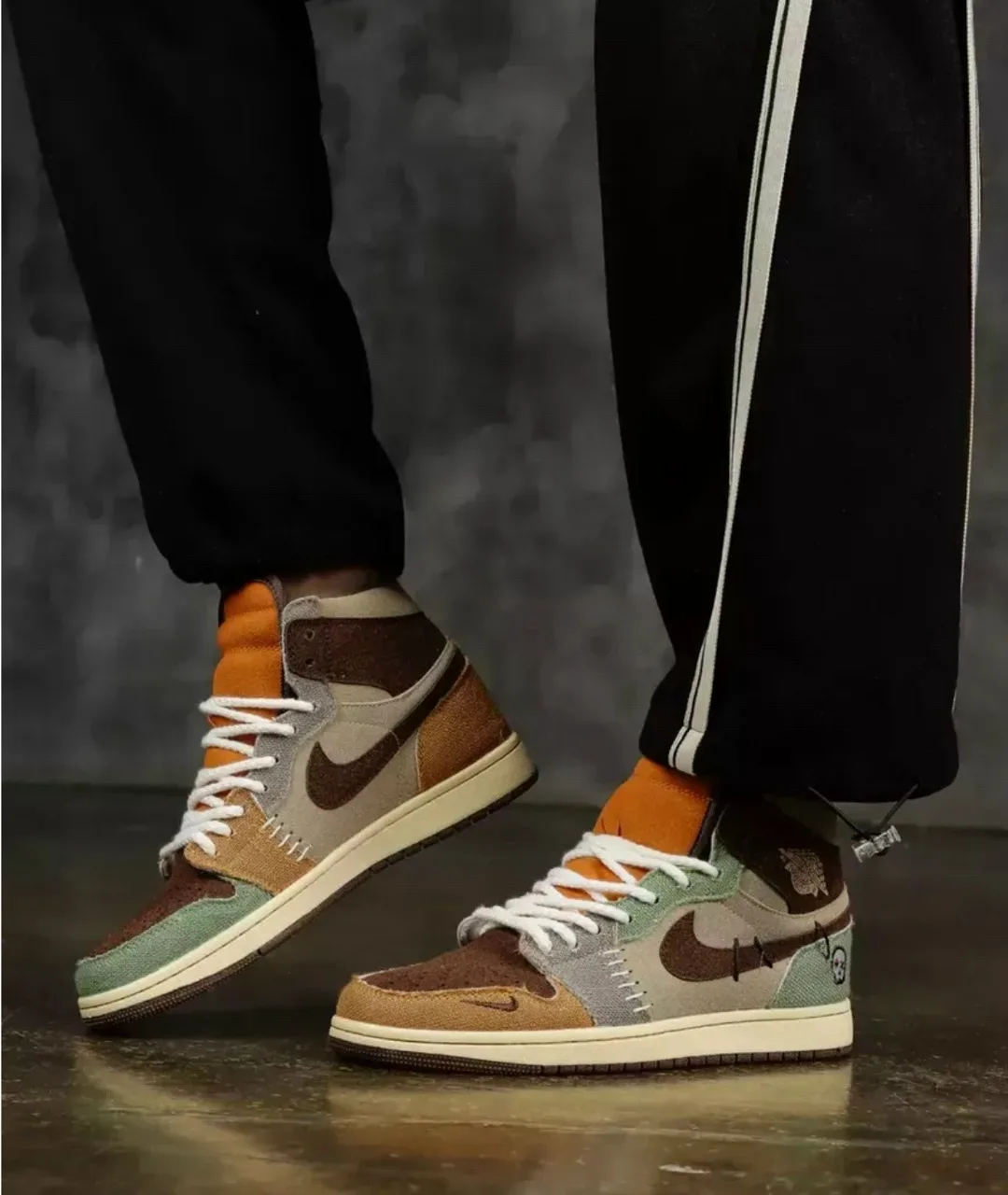 Кроссовки Air Jordan 1 low Voodoo — фото 5