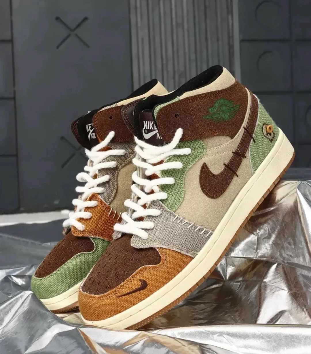 Кроссовки Air Jordan 1 low Voodoo — фото 5