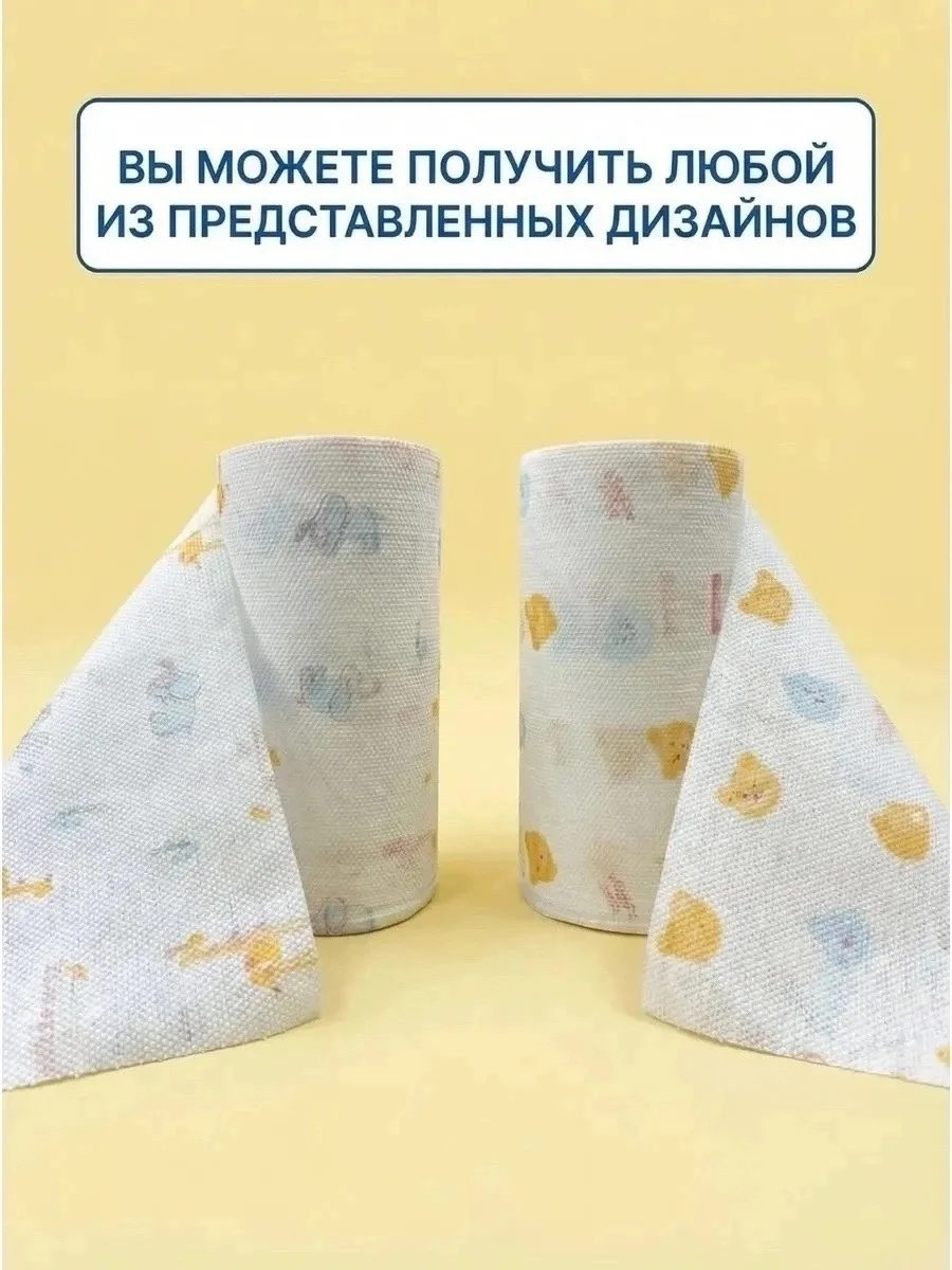 Многоразовые салфетки для уборки в рулоне — фото 3