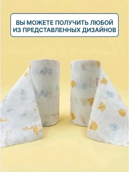 Многоразовые салфетки для уборки в рулоне — фото 3