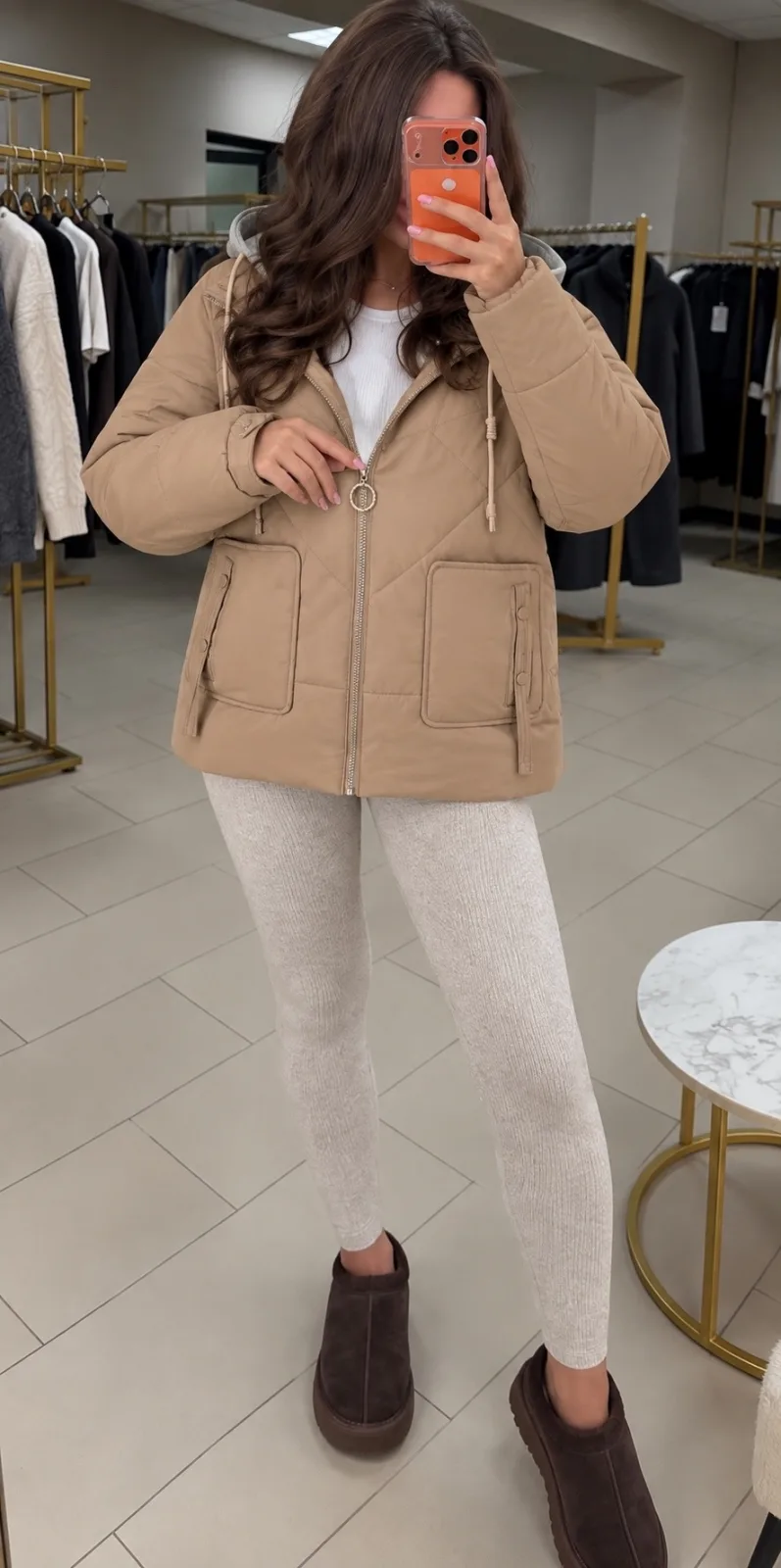 Оригинальная куртка из Эко кожи — фото 13