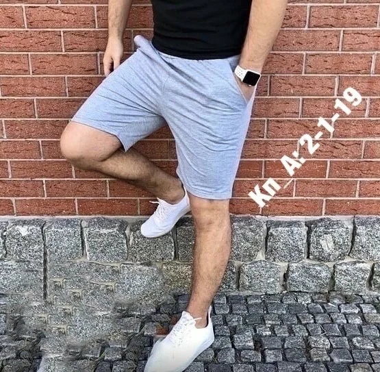 Шорты из хлопка двух нитка — фото 1