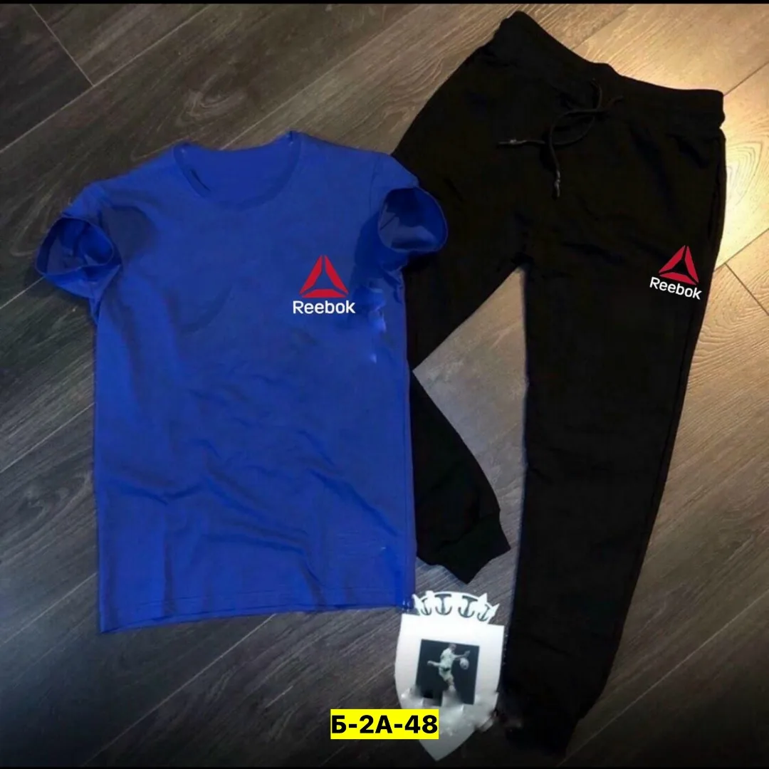 Костюм двойка для мужчин из натурального хлопка — фото 5