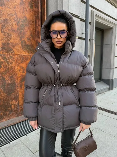 Зимняя куртка на кулиске — фото 13