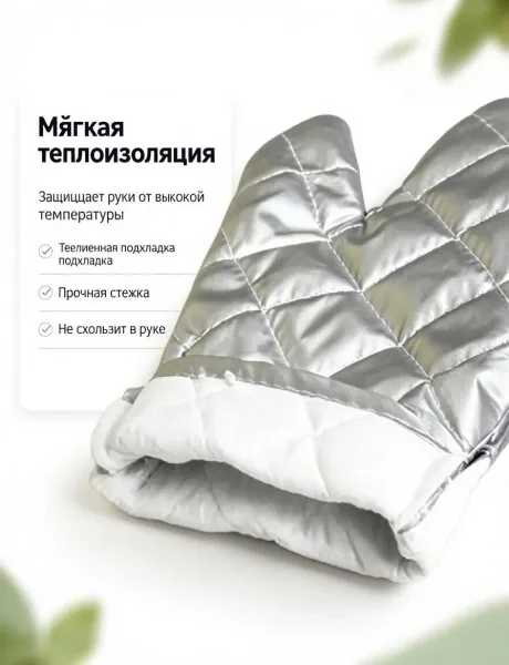 Защищают от ожогов при работе с горячей посудой и в духовке — фото 11