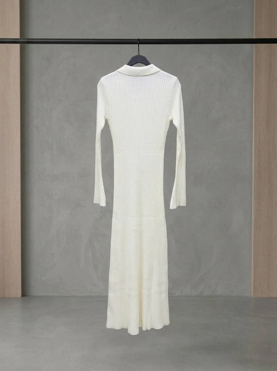 Платье лапша из премиальной пряжи — фото 8