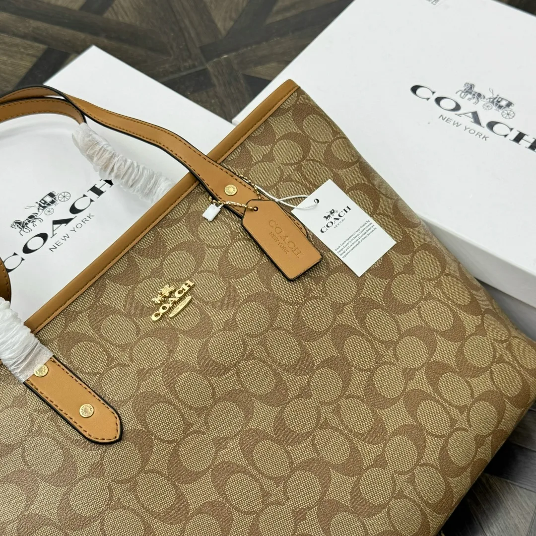Кошелёк COACH из экокожи люкс — фото 4