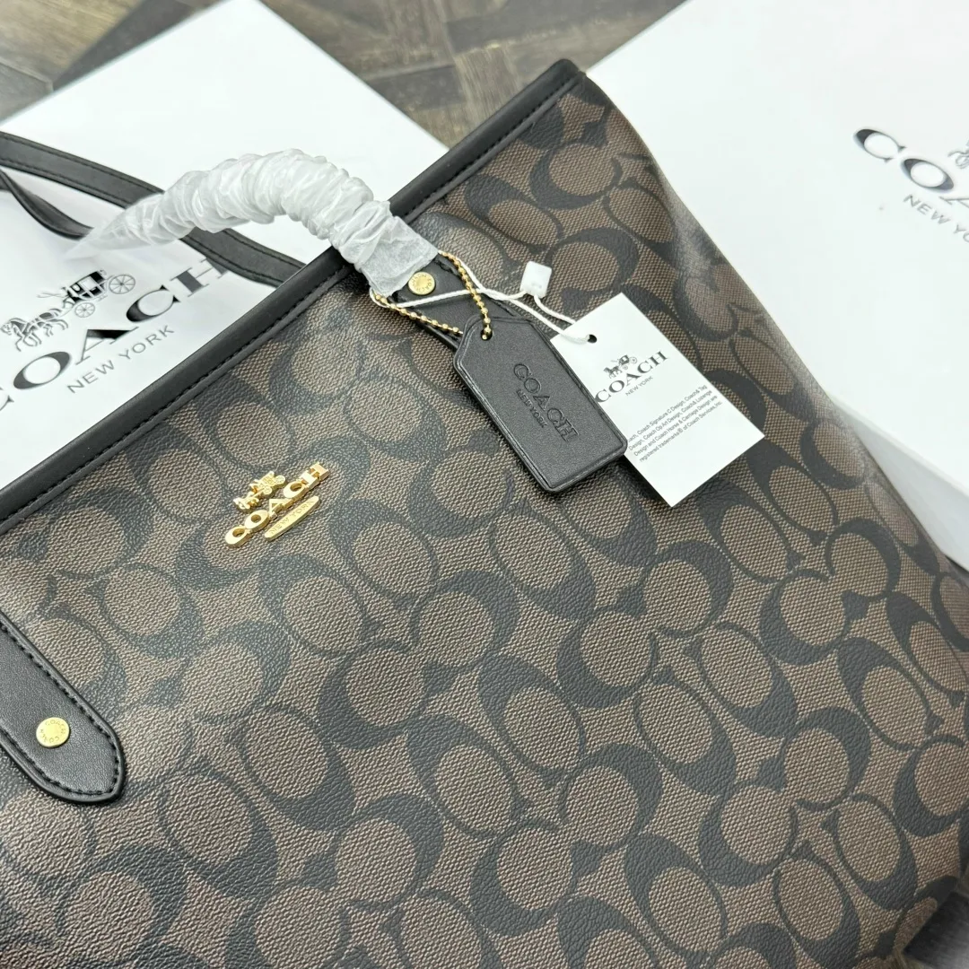 Кошелёк COACH из экокожи люкс — фото 6