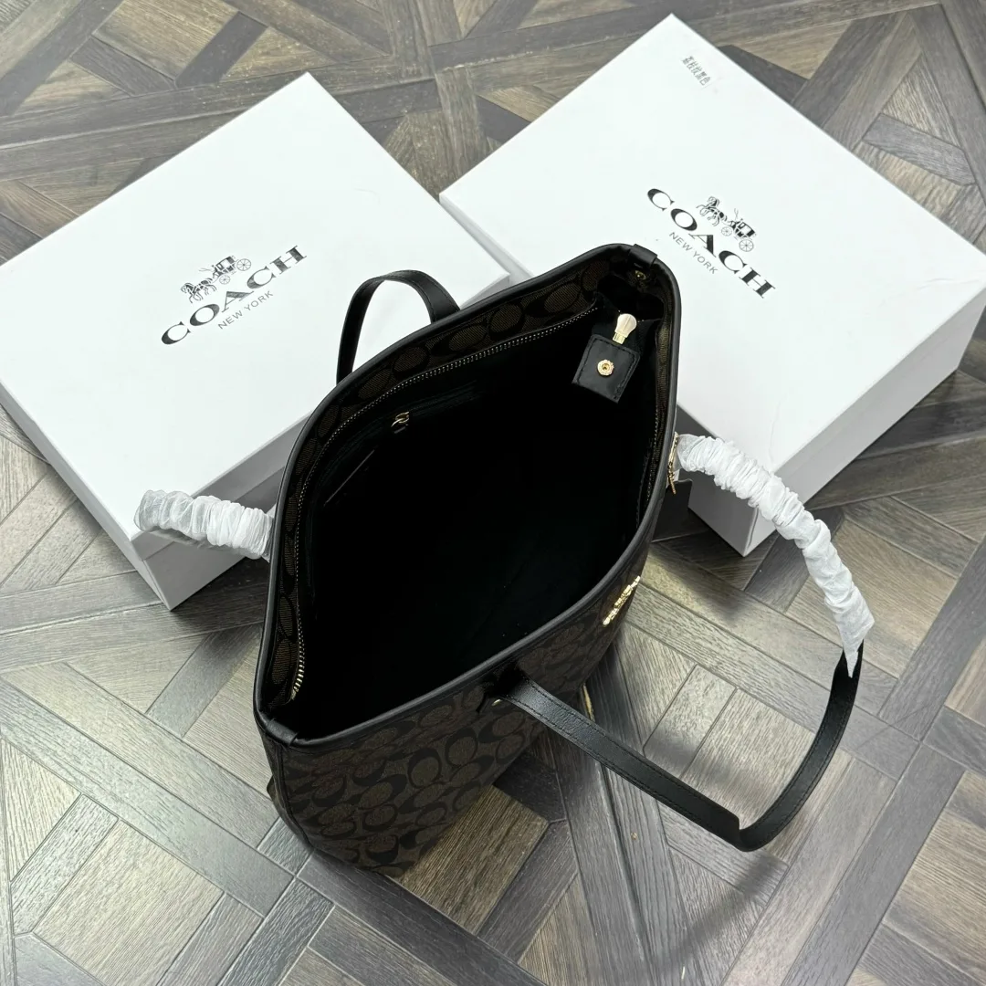 Кошелёк COACH из экокожи люкс — фото 8