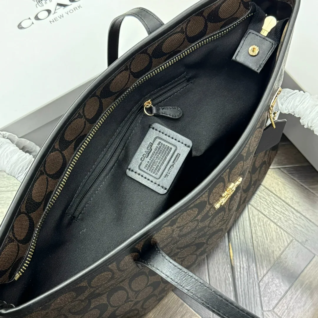 Кошелёк COACH из экокожи люкс — фото 9
