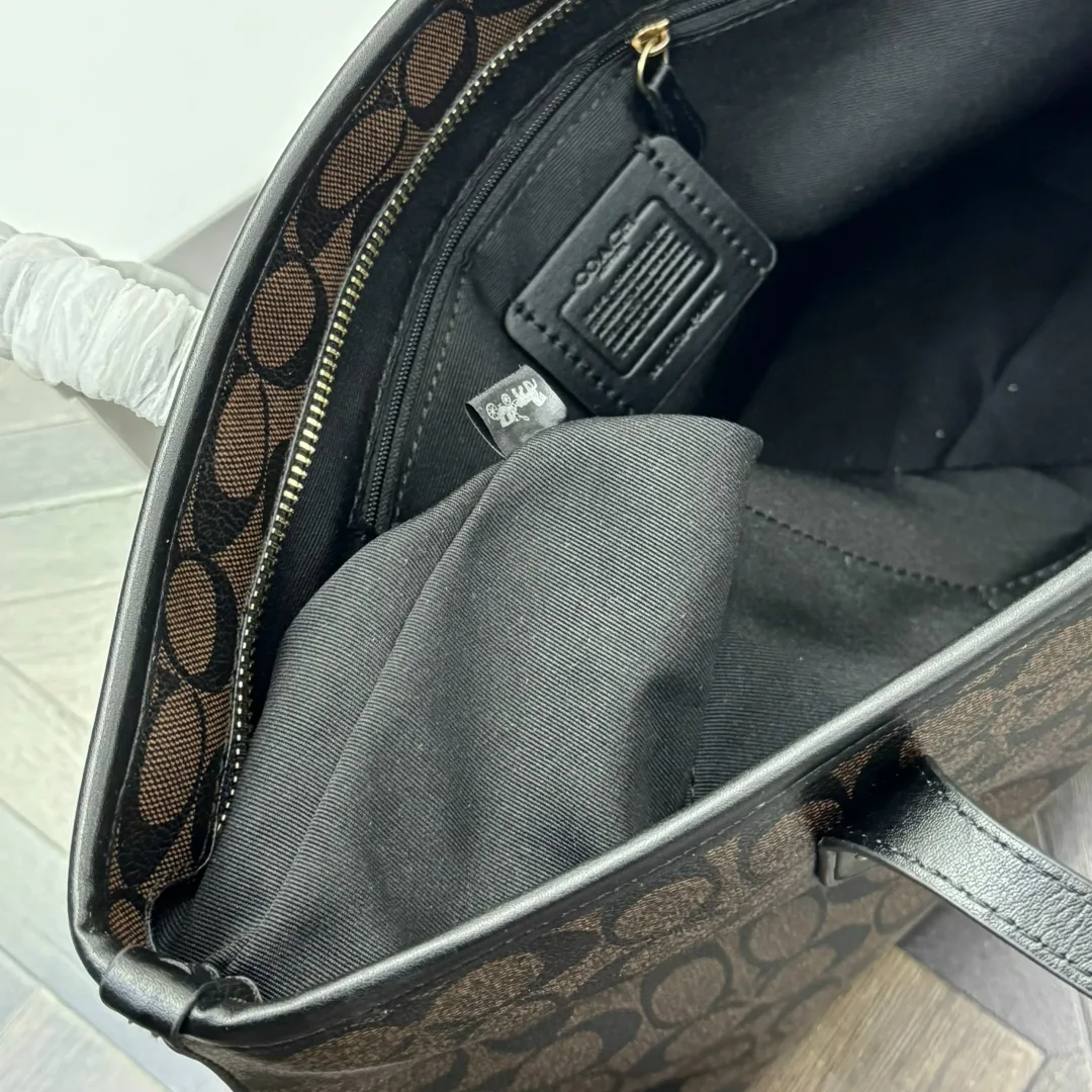 Кошелёк COACH из экокожи люкс — фото 10