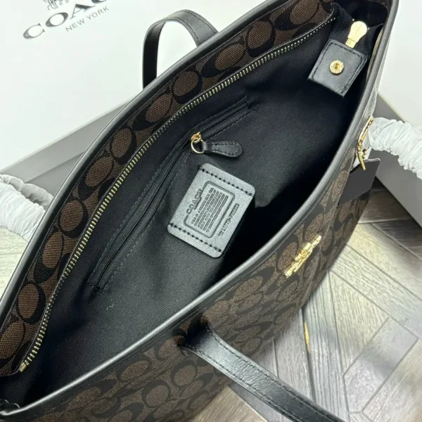 Кошелёк COACH из экокожи люкс — фото 9