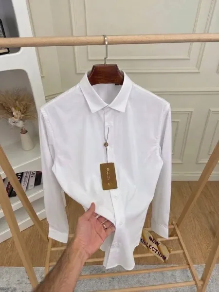 Рубашка Loro Piana из хлопка и Тенсела — фото 1