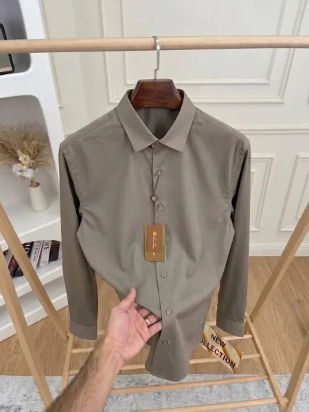 Рубашка Loro Piana из хлопка и Тенсела — фото 6