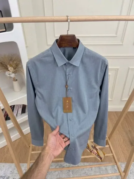 Рубашка Loro Piana из хлопка и Тенсела — фото 7