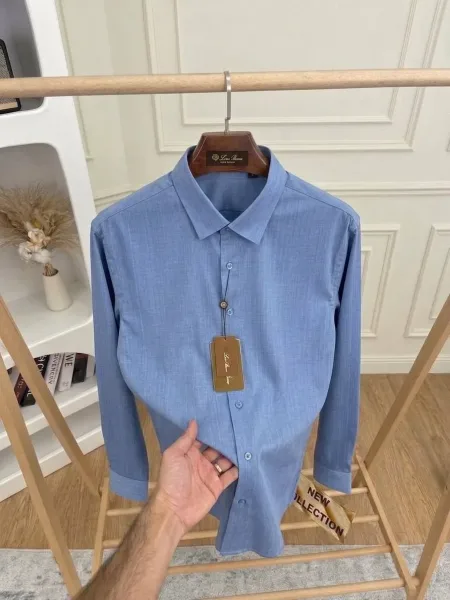 Рубашка Loro Piana из хлопка и Тенсела — фото 8