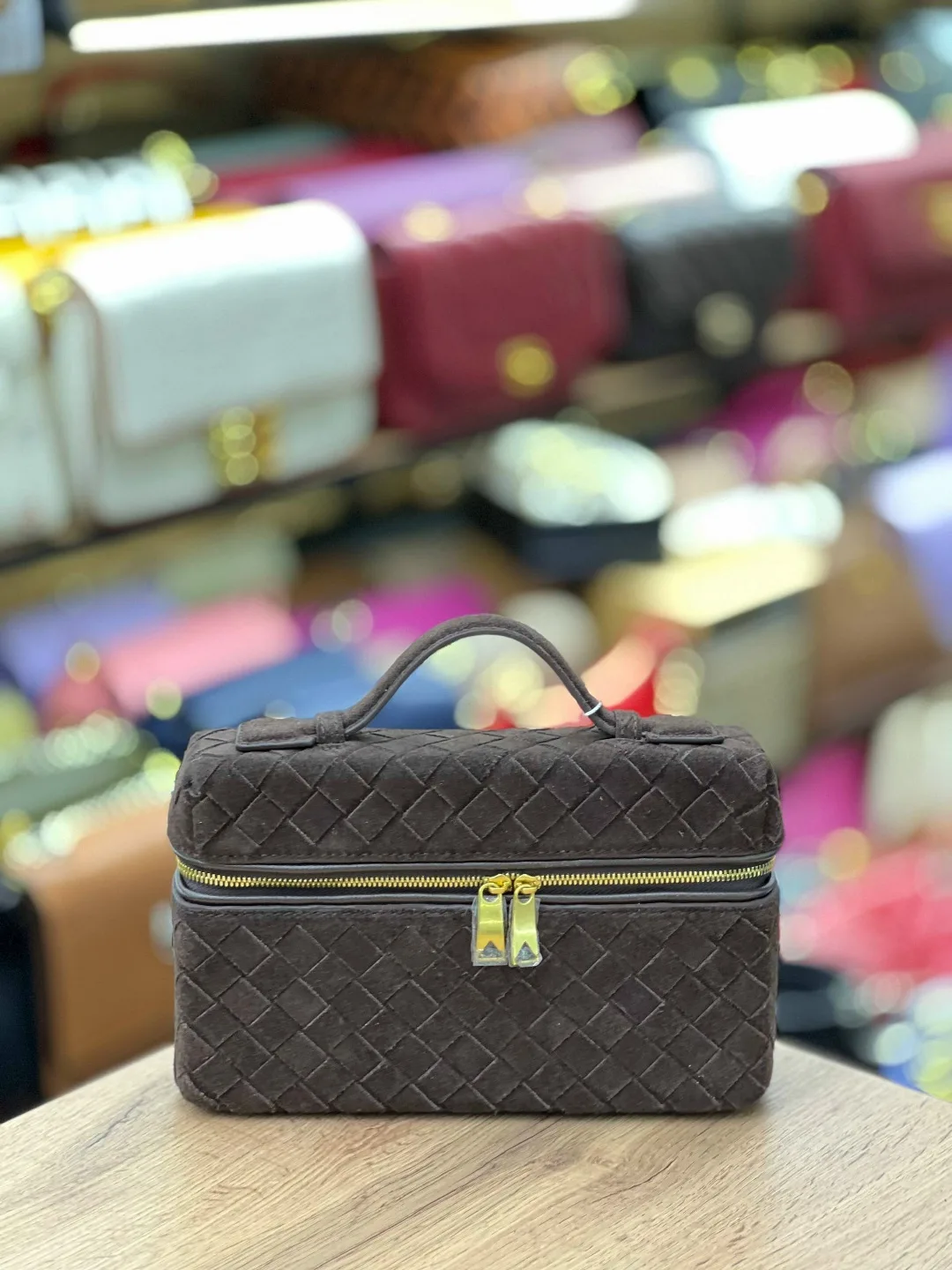 Сумка Bottega Veneta из замши — фото 3