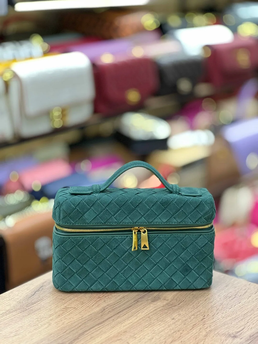 Сумка Bottega Veneta из замши — фото 4