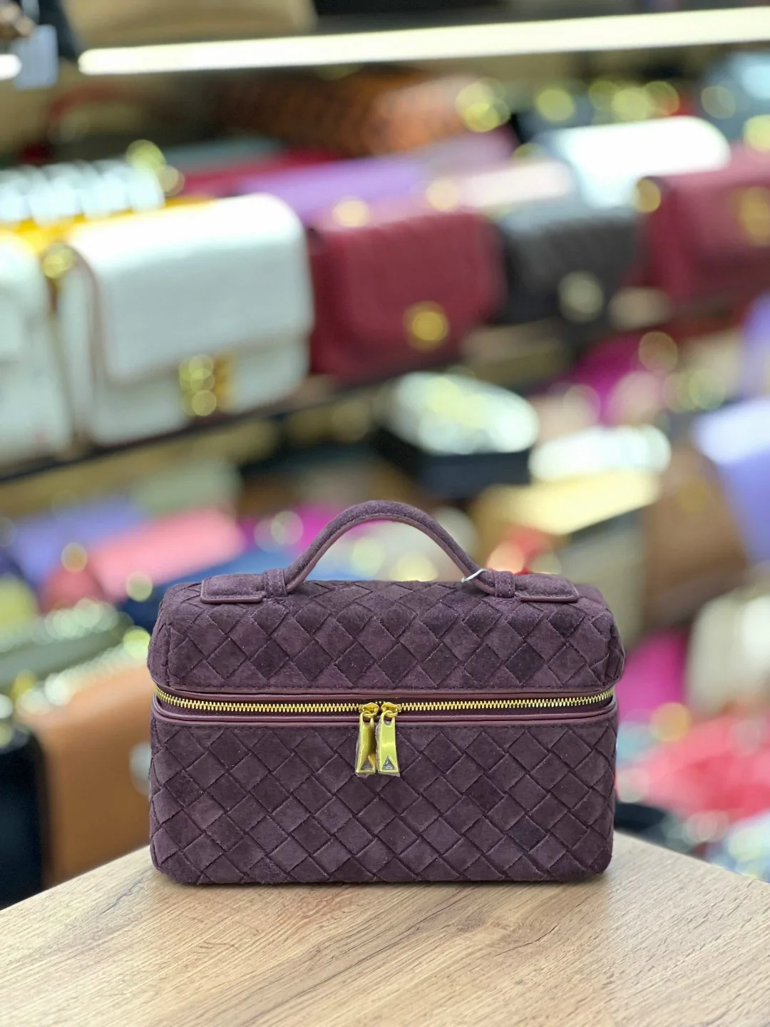 Сумка Bottega Veneta из замши — фото 6