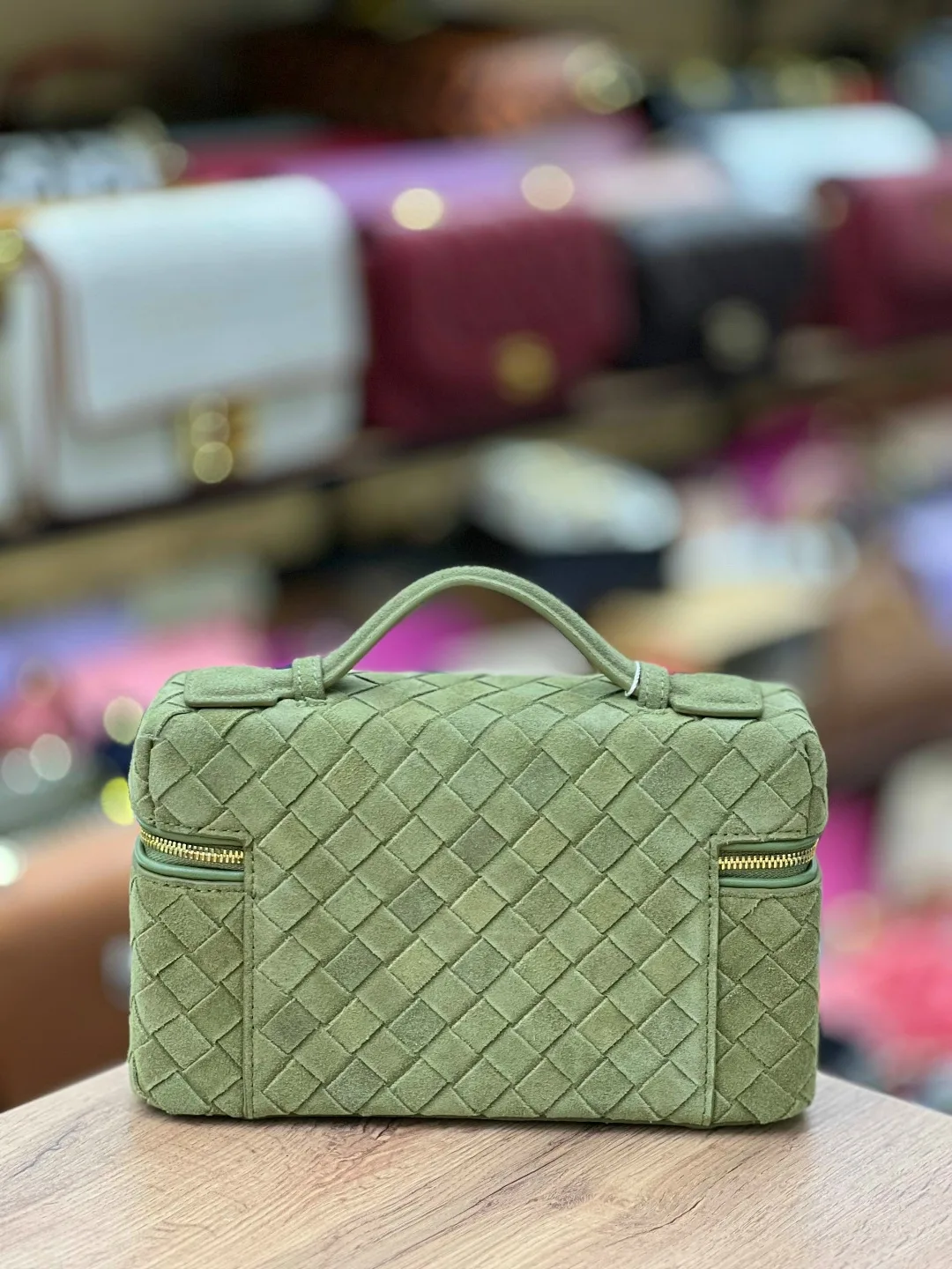 Сумка Bottega Veneta из замши — фото 8