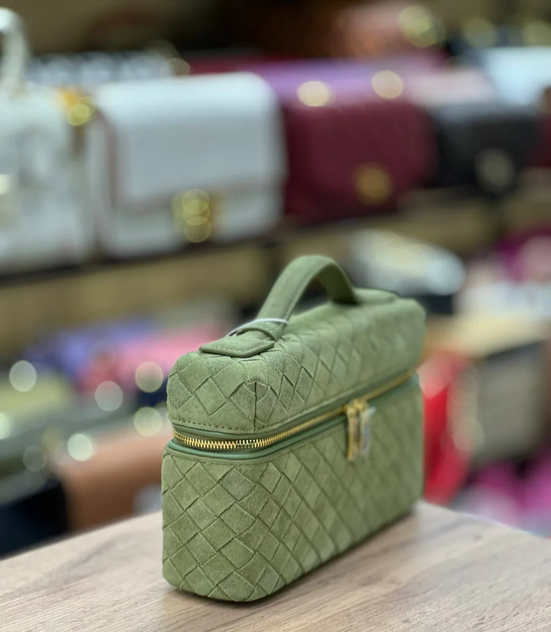 Сумка Bottega Veneta из замши — фото 9