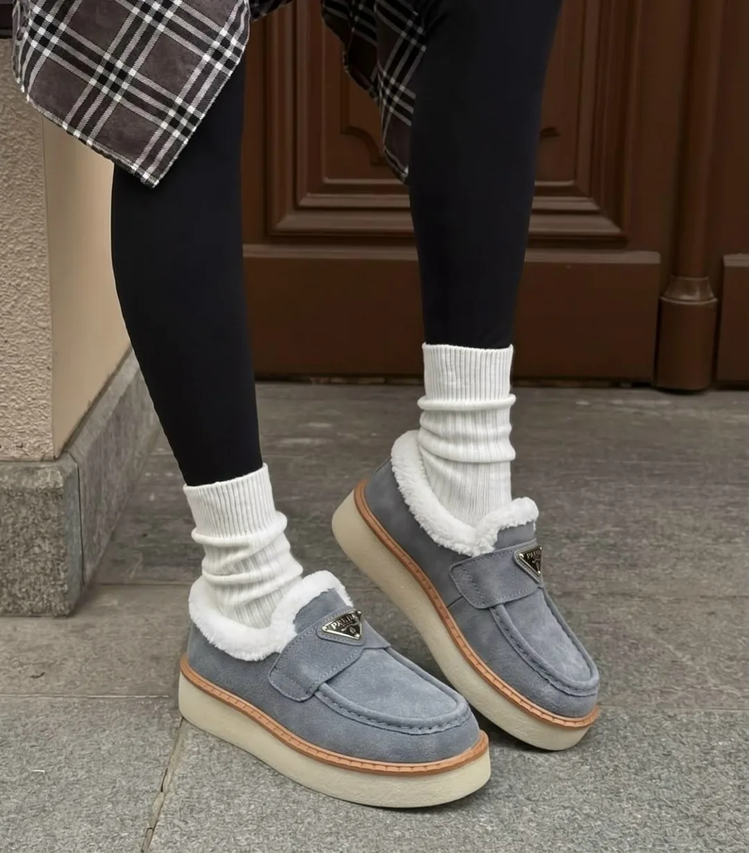 Лоферы Prada На Зима — фото 2