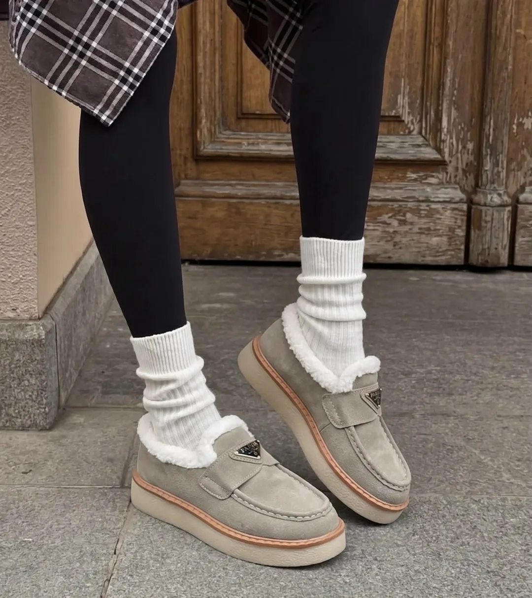 Лоферы Prada На Зима — фото 3