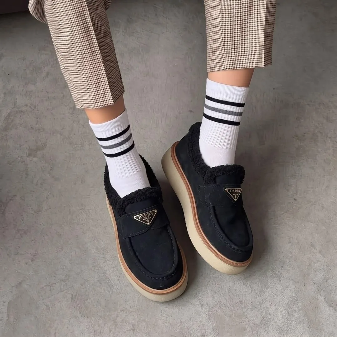 Лоферы Prada На Зима — фото 4