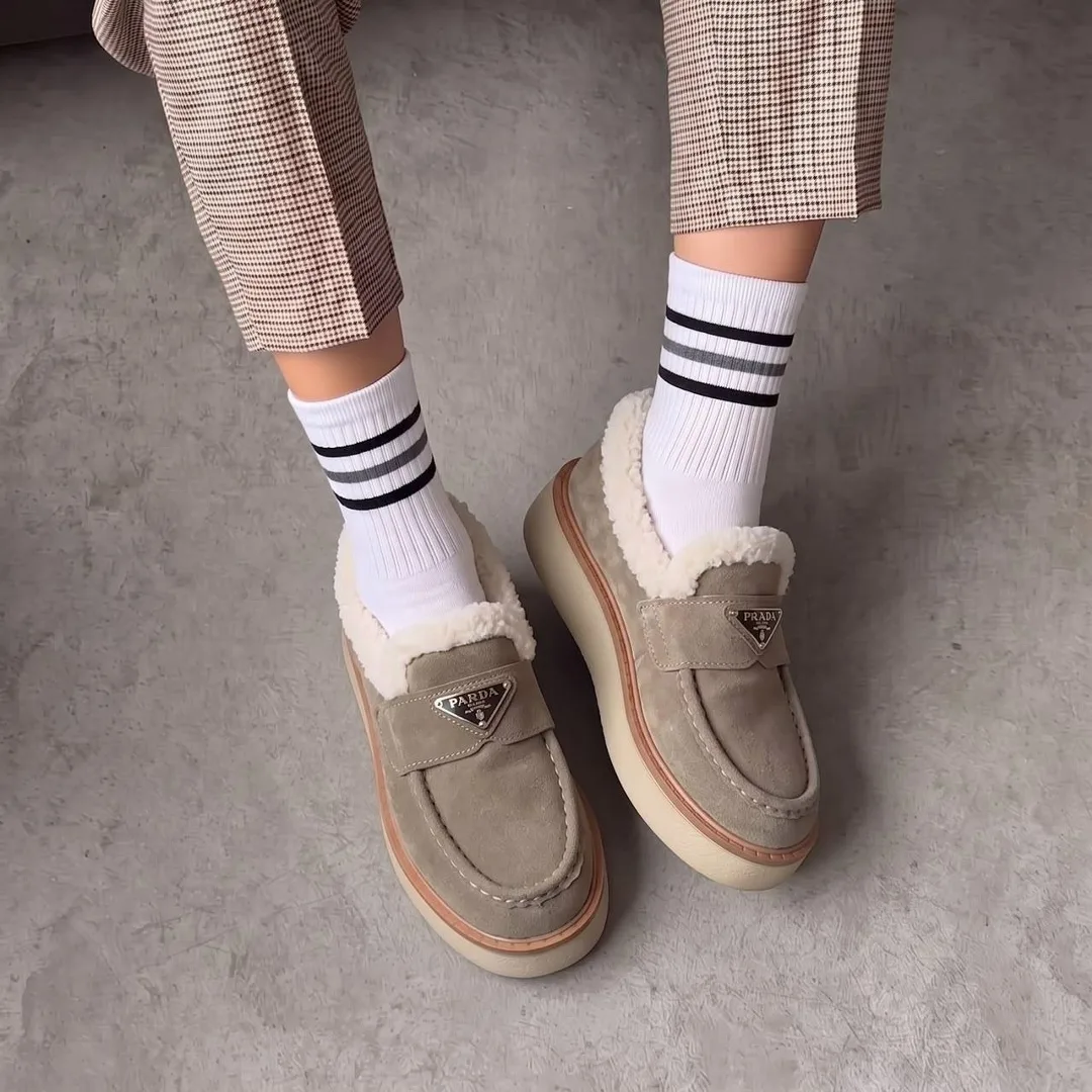 Лоферы Prada На Зима — фото 6