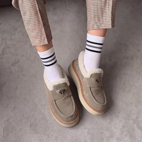 Лоферы Prada На Зима — фото 13