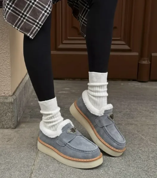 Лоферы Prada На Зима — фото 16