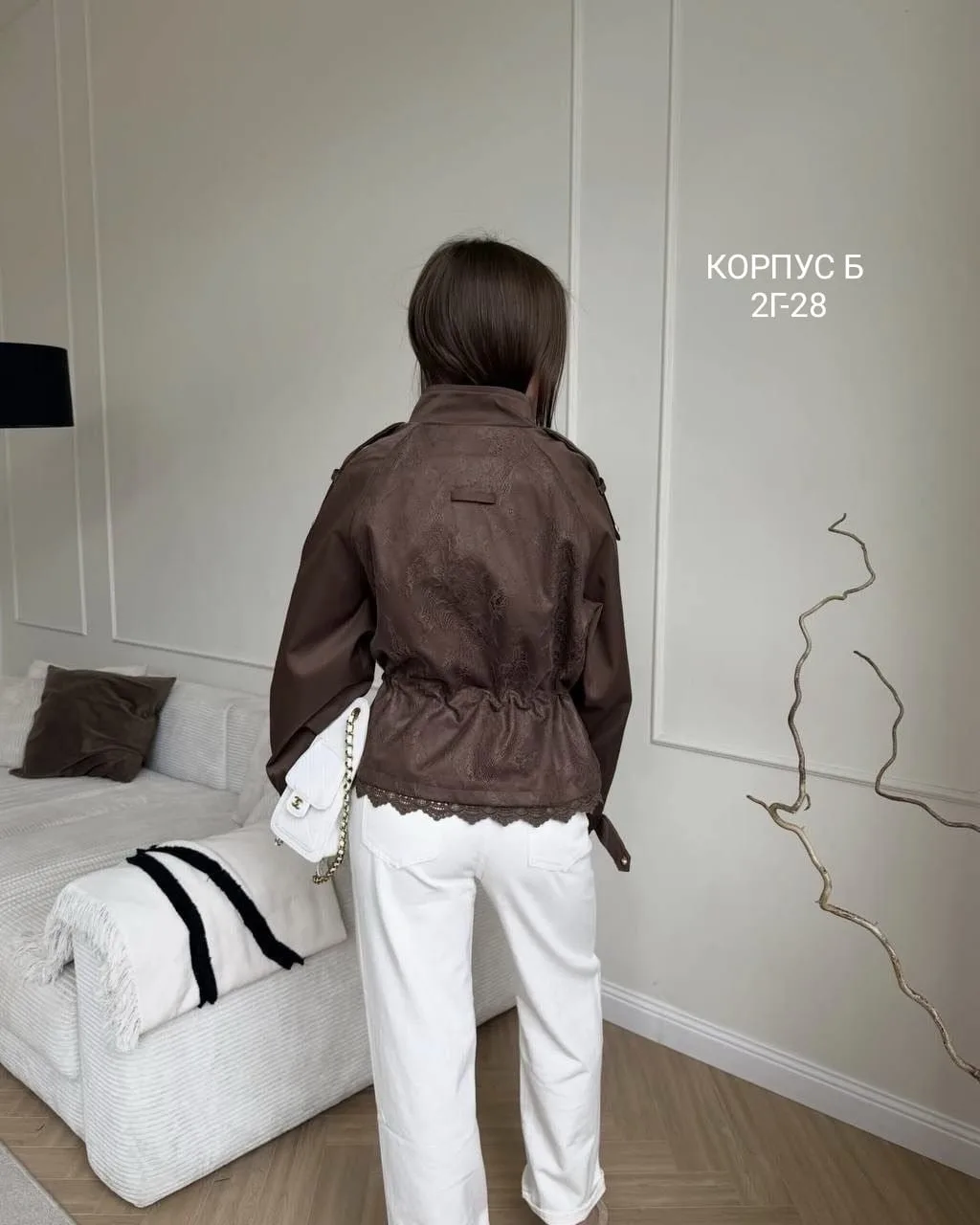 Тренчи женские с кружевами Чёрный — фото 10