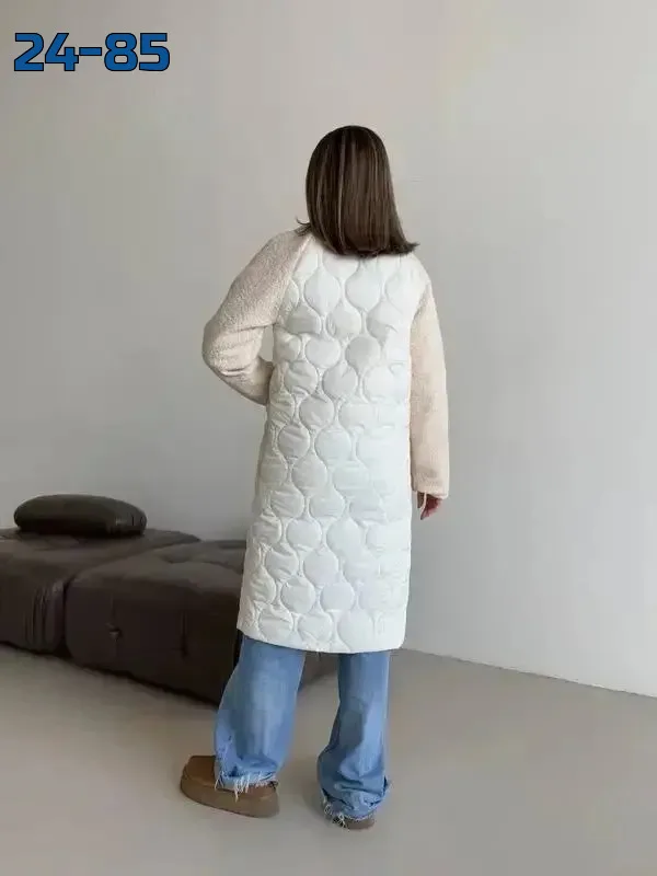 Куртка из ткани барашка — фото 9