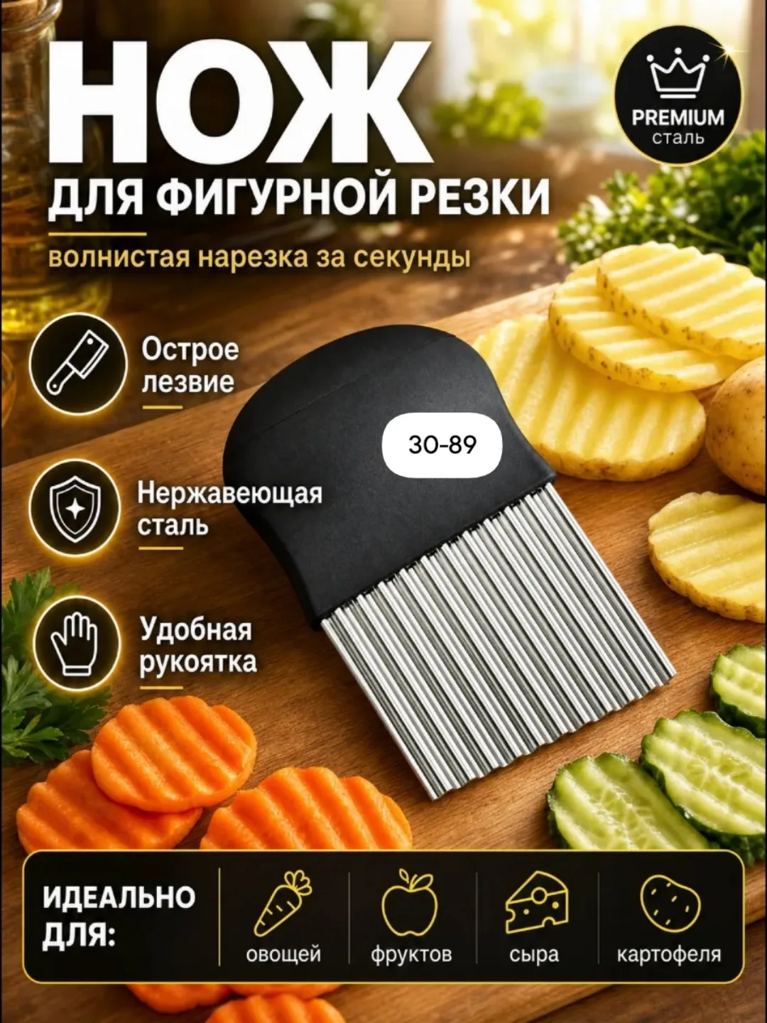 Нож для овощей — фото 1