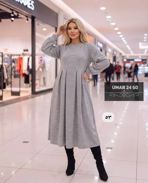 Платье на флисе трёхнитка на флисе — фото 2